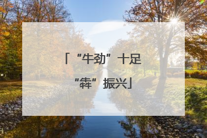 “牛劲”十足“犇”振兴