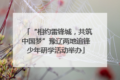 “相约雷锋城，共筑中国梦”豫辽两地追锋少年研学活动举办