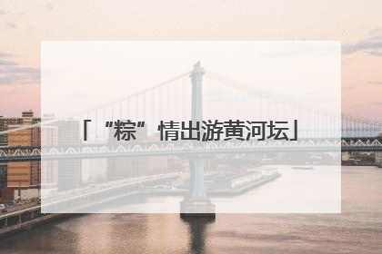 “粽”情出游黄河坛
