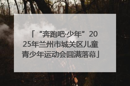 “奔跑吧·少年”2025年兰州市城关区儿童青少年运动会圆满落幕
