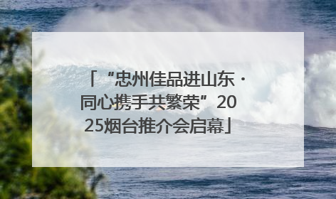 “忠州佳品进山东・同心携手共繁荣”2025烟台推介会启幕