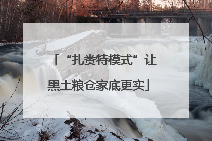 “扎赉特模式”让黑土粮仓家底更实