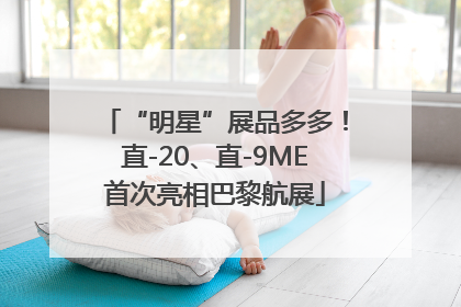 “明星”展品多多！直-20、直-9ME首次亮相巴黎航展