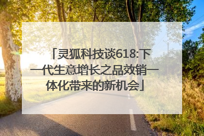 灵狐科技谈618:下一代生意增长之品效销一体化带来的新机会