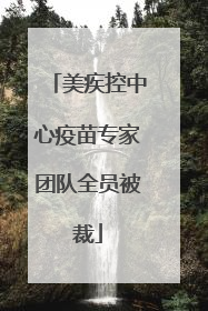 美疾控中心疫苗专家团队全员被裁