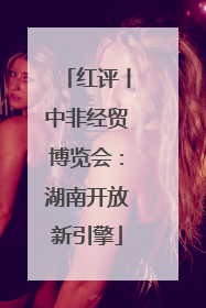 红评丨中非经贸博览会：湖南开放新引擎
