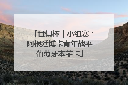 世俱杯｜小组赛：阿根廷博卡青年战平葡萄牙本菲卡