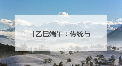 乙巳端午：传统与时尚“同舟荡桨”