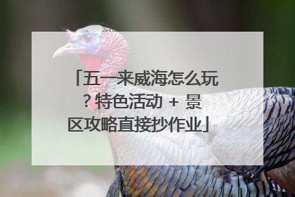 五一来威海怎么玩？特色活动 + 景区攻略直接抄作业