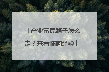 产业富民路子怎么走？来看临朐经验