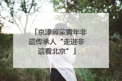 京津冀蒙青年非遗传承人“走进非遗看北京”