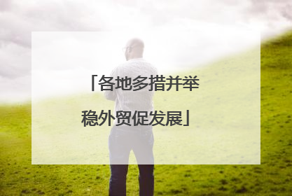 各地多措并举稳外贸促发展