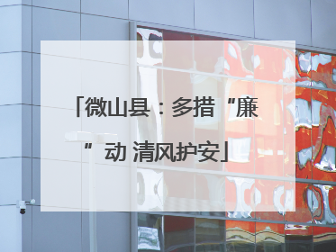 微山县：多措“廉”动 清风护安