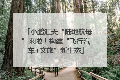 小鹏汇天“陆地航母”来啦！构建“飞行汽车+文旅”新生态