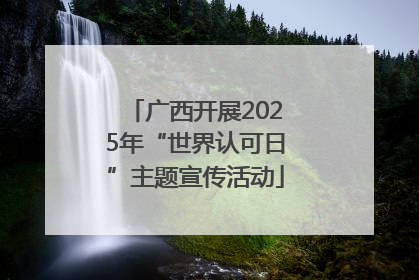 广西开展2025年“世界认可日”主题宣传活动