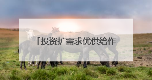 投资扩需求优供给作用加大（锐财经）
