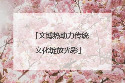 文博热助力传统文化绽放光彩