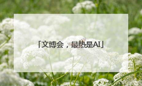 文博会，最热是AI