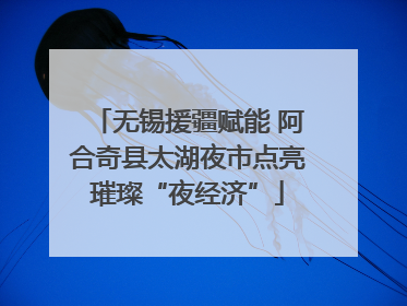 无锡援疆赋能 阿合奇县太湖夜市点亮璀璨“夜经济”