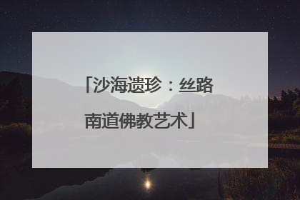 沙海遗珍：丝路南道佛教艺术