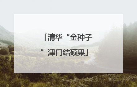 清华“金种子”津门结硕果