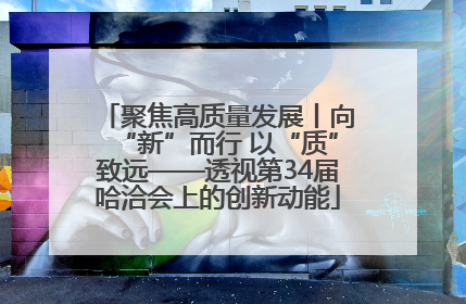 聚焦高质量发展丨向“新”而行 以“质”致远——透视第34届哈洽会上的创新动能