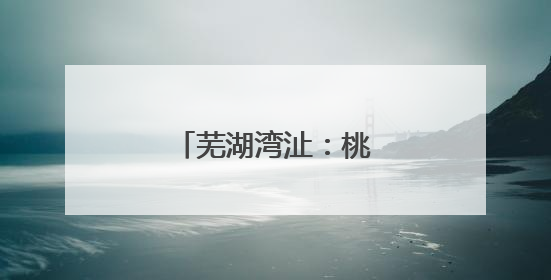 芜湖湾沚：桃香满园醉枝头