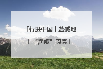 行进中国丨盐碱地上“渔歌”嘹亮