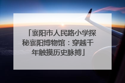 襄阳市人民路小学探秘襄阳博物馆：穿越千年触摸历史脉搏