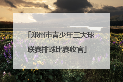郑州市青少年三大球联赛排球比赛收官