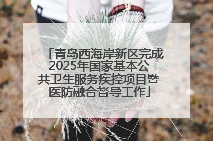 青岛西海岸新区完成2025年国家基本公共卫生服务疾控项目暨医防融合督导工作