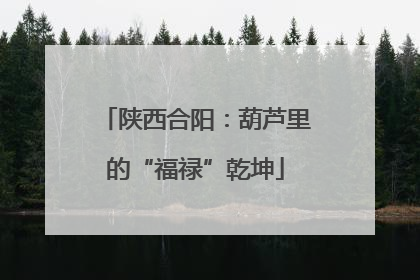 陕西合阳：葫芦里的“福禄”乾坤