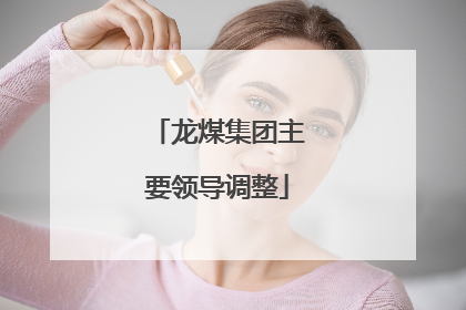 龙煤集团主要领导调整