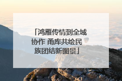 鸿雁传情到全域协作 甬库共绘民族团结新图景