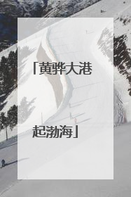 黄骅大港起渤海