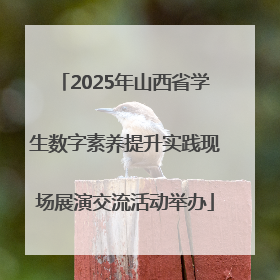 2025年山西省学生数字素养提升实践现场展演交流活动举办