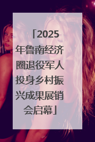 2025年鲁南经济圈退役军人投身乡村振兴成果展销会启幕