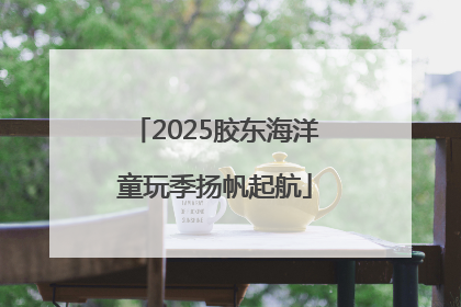 2025胶东海洋童玩季扬帆起航